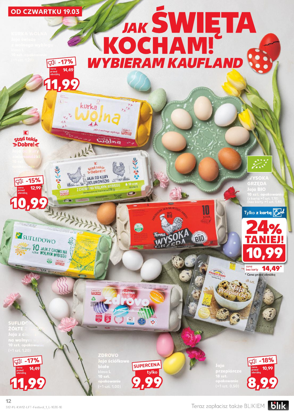 Leták Kaufland gazetka Kędzierzyn-Koźle, Polsko - strana 12