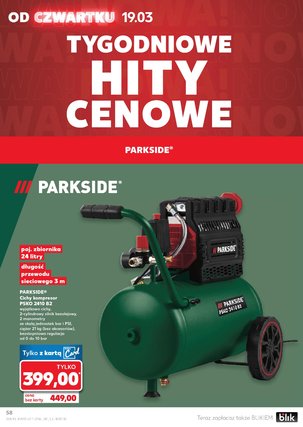 Leták Kaufland gazetka Pabianice, Polsko - strana 58