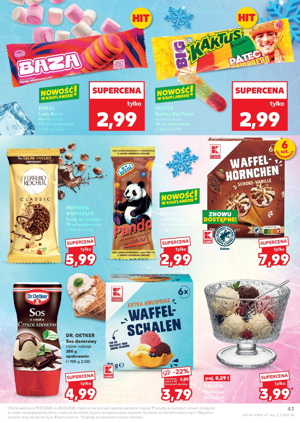 Leták Kaufland gazetka Strzelce Opolskie, Polsko - strana 43