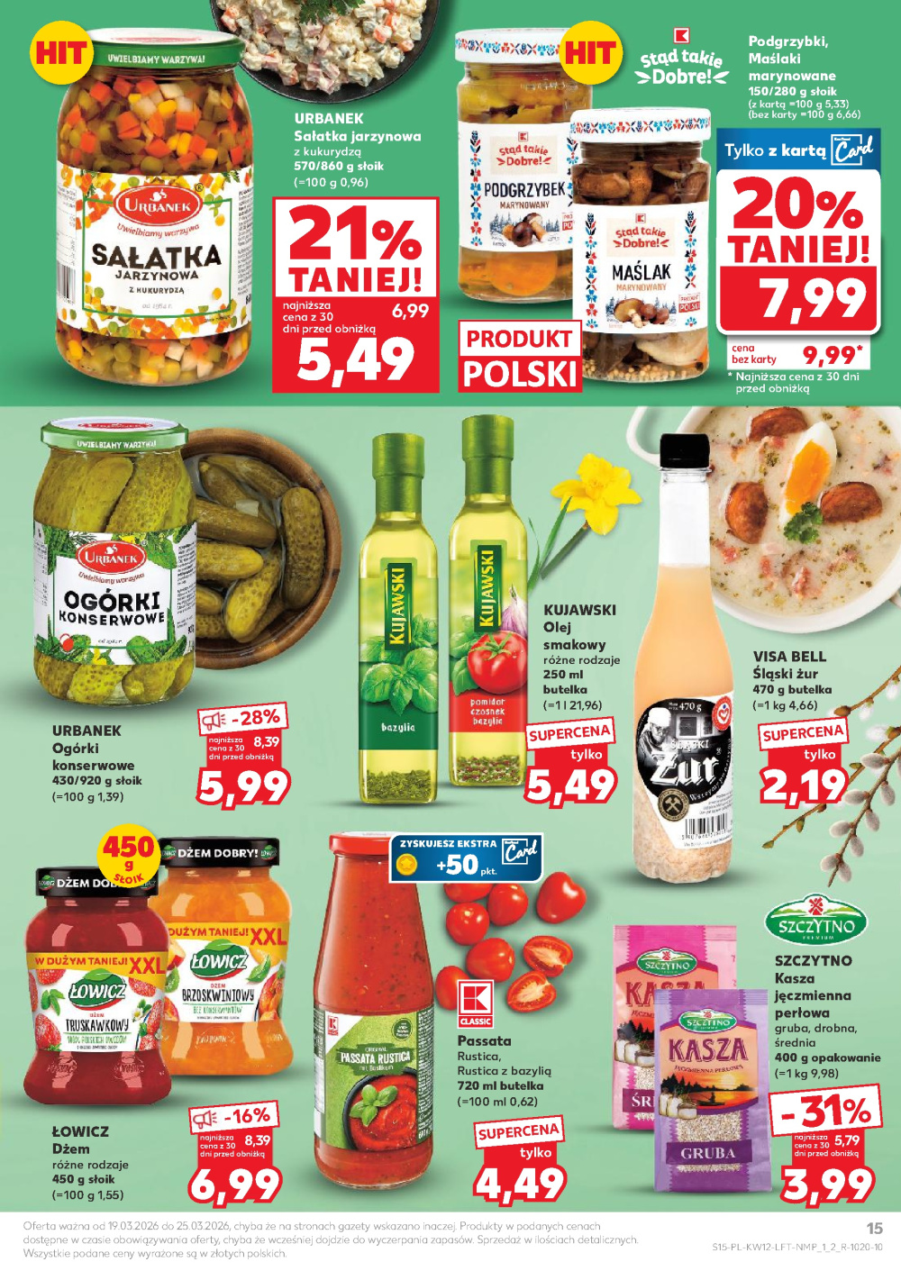 Leták Kaufland gazetka Szczecin, Polsko - strana 15