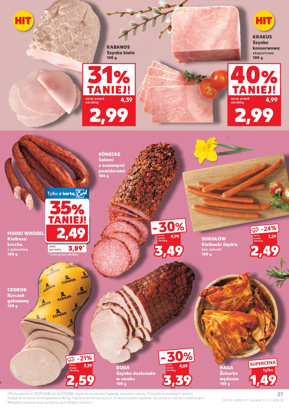 Leták Kaufland gazetka Szczecin, Polsko - strana 27