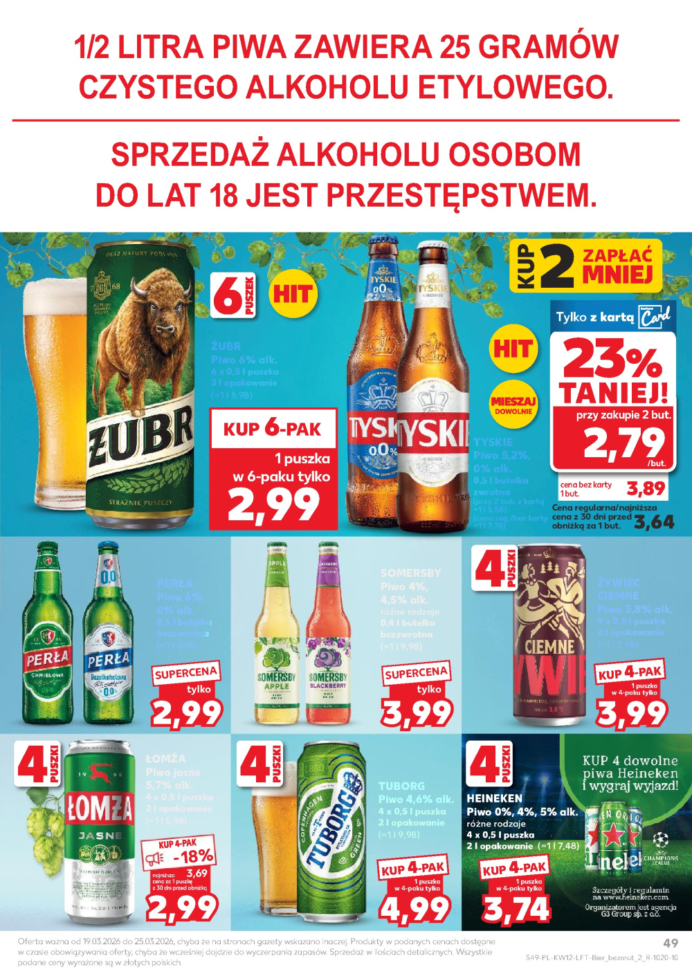 Leták Kaufland gazetka Szczecinek, Polsko - strana 49
