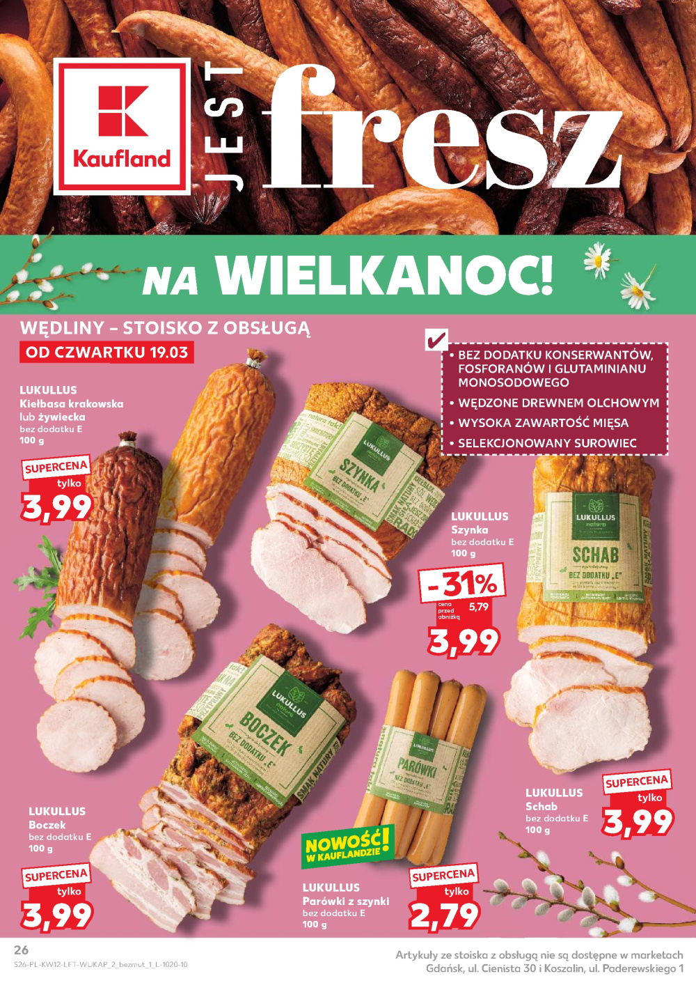 Leták Kaufland gazetka Wągrowiec, Polsko - strana 26