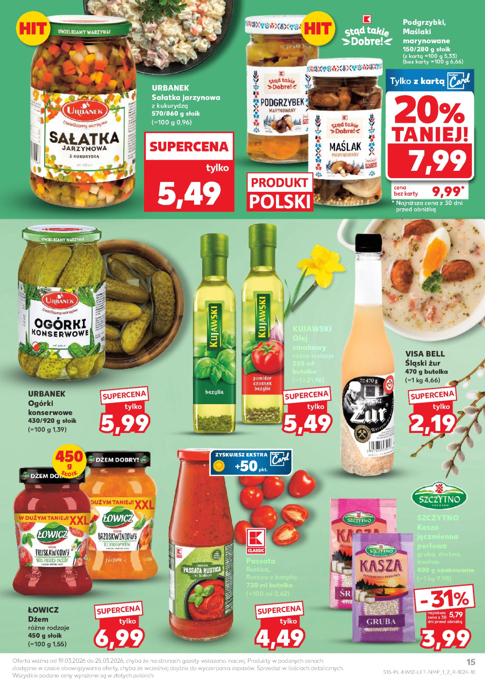 Leták Kaufland gazetka Warszawa Wawer, Polsko - strana 15