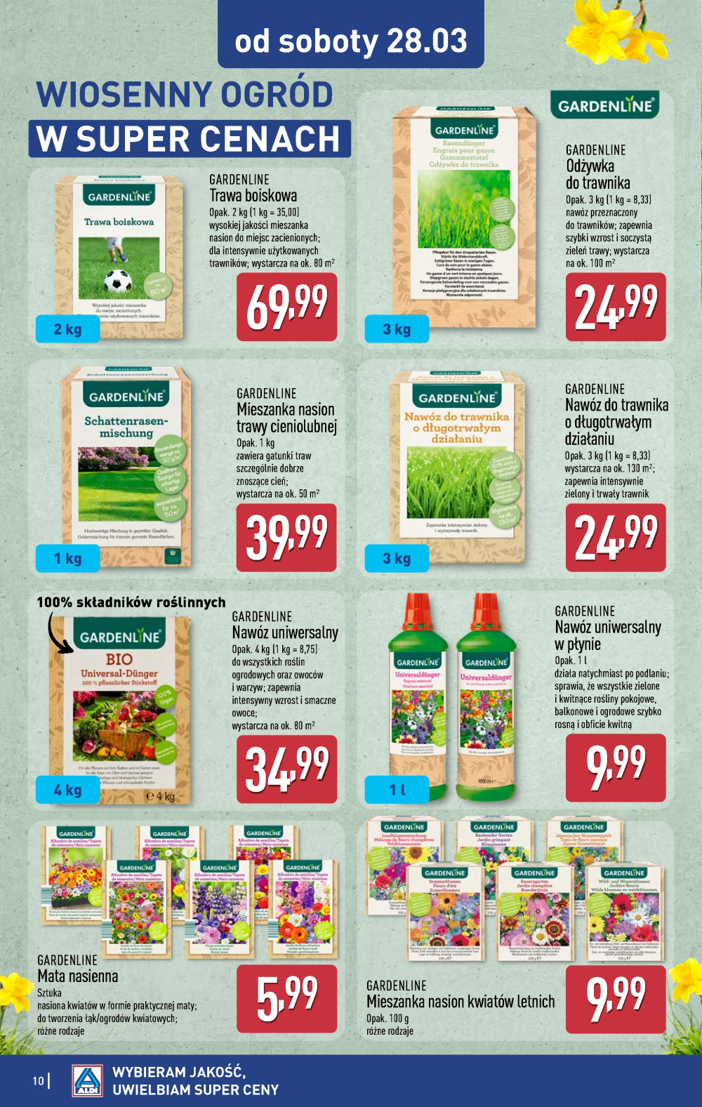 Leták Aldi offerta - Artykuły przemysłowe i tekstylia, Polsko - strana 10