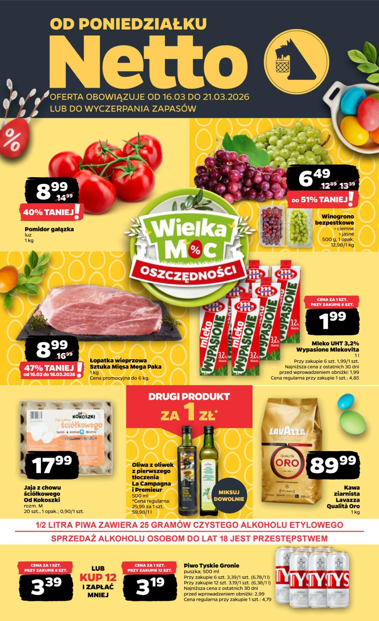 Netto gazetka od 16. 03. 2026