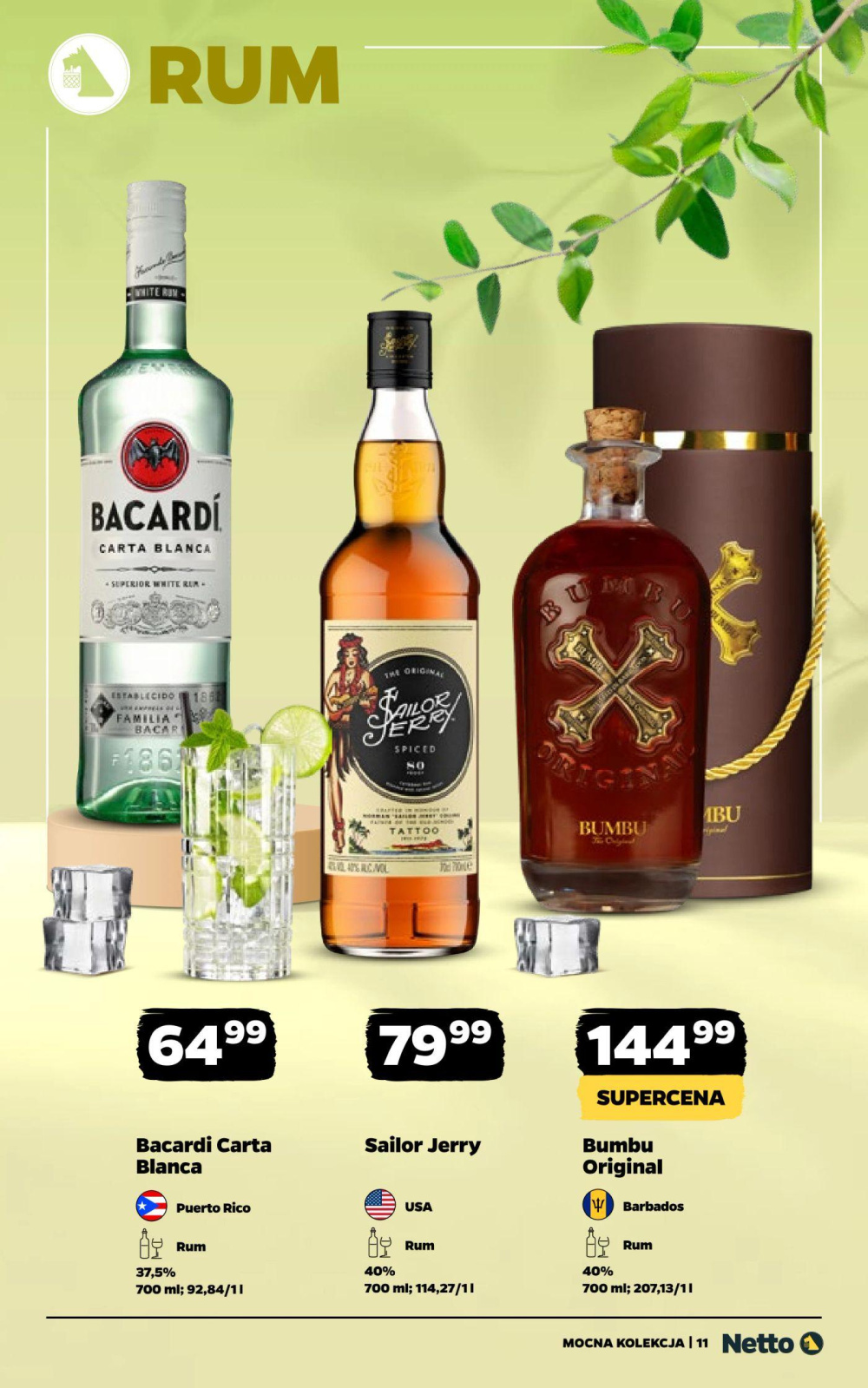 Leták Netto gazetka - Alkohole, Polsko - strana 11