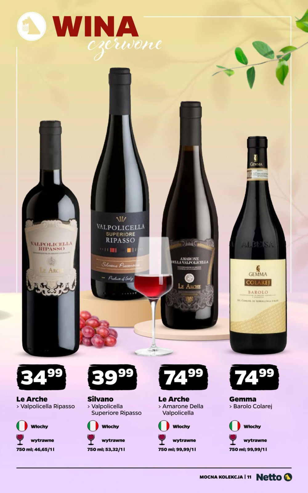 Leták Netto gazetka - Wina, Polsko - strana 11