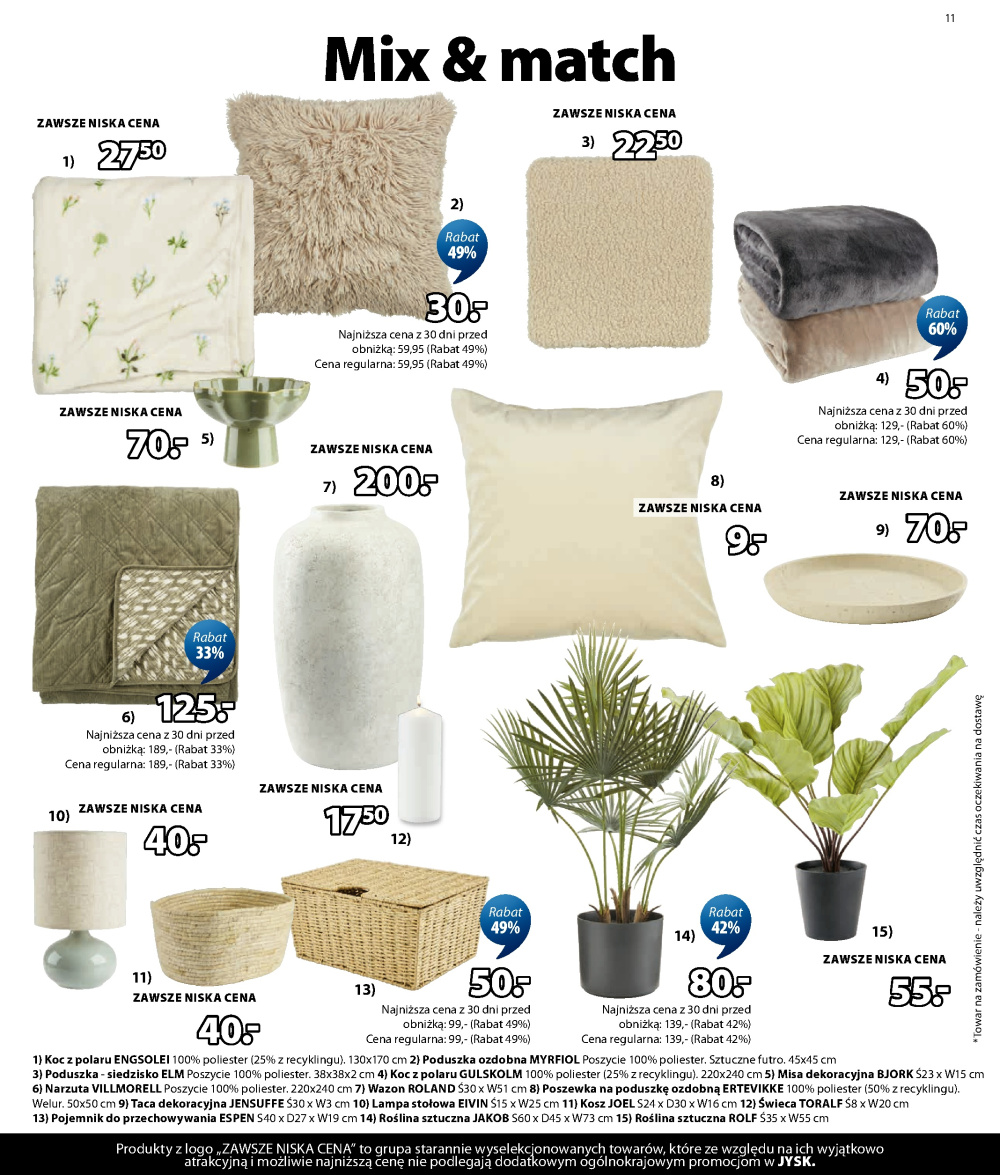 Leták Jysk gazetka, Polsko - strana 12