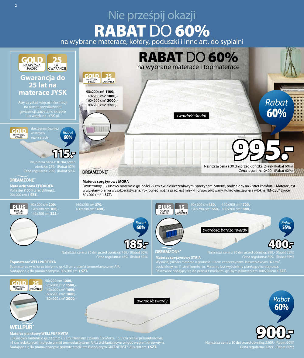 Leták Jysk gazetka, Polsko - strana 3