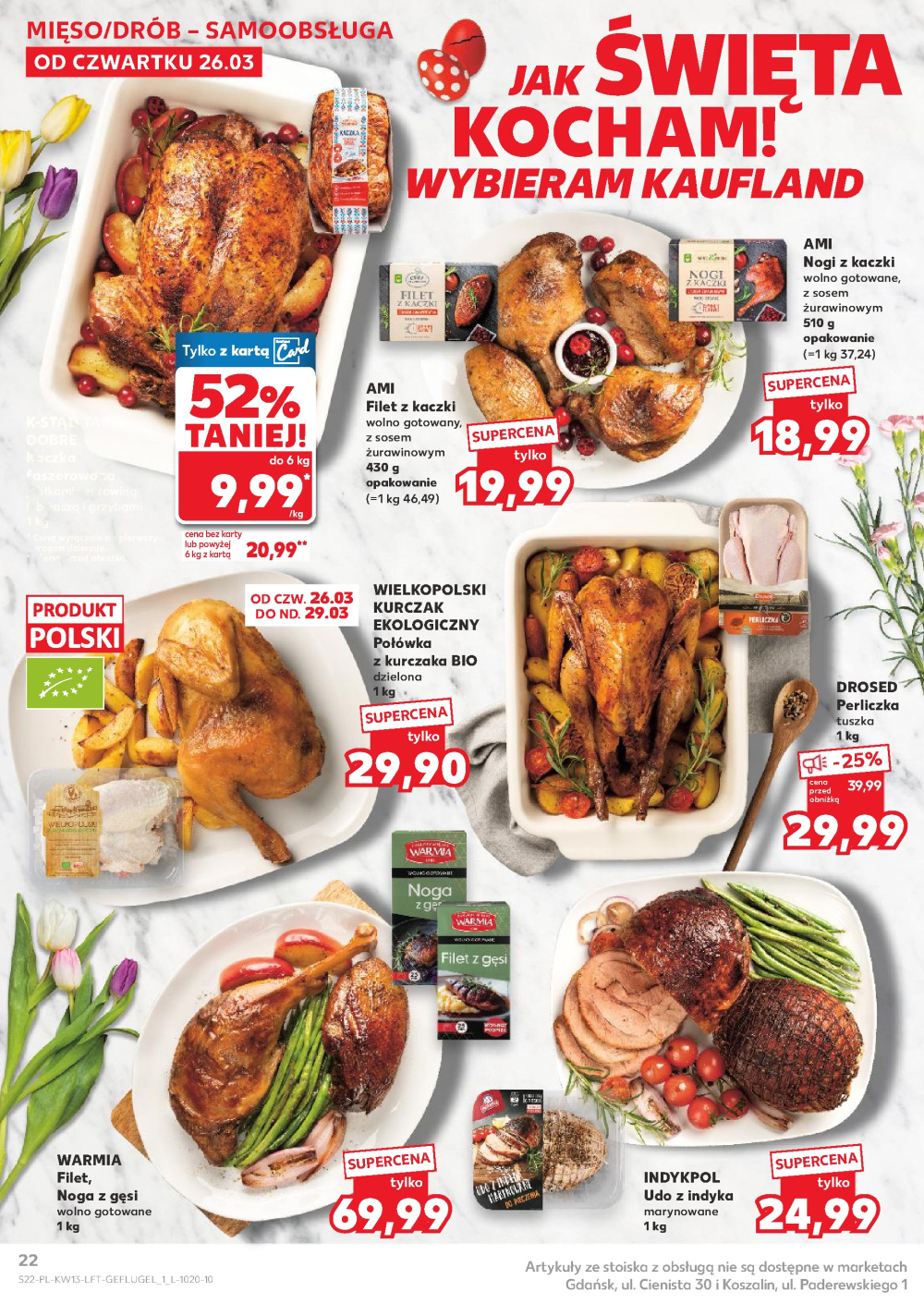 Leták Kaufland gazetka Cieszyn, Polsko - strana 22