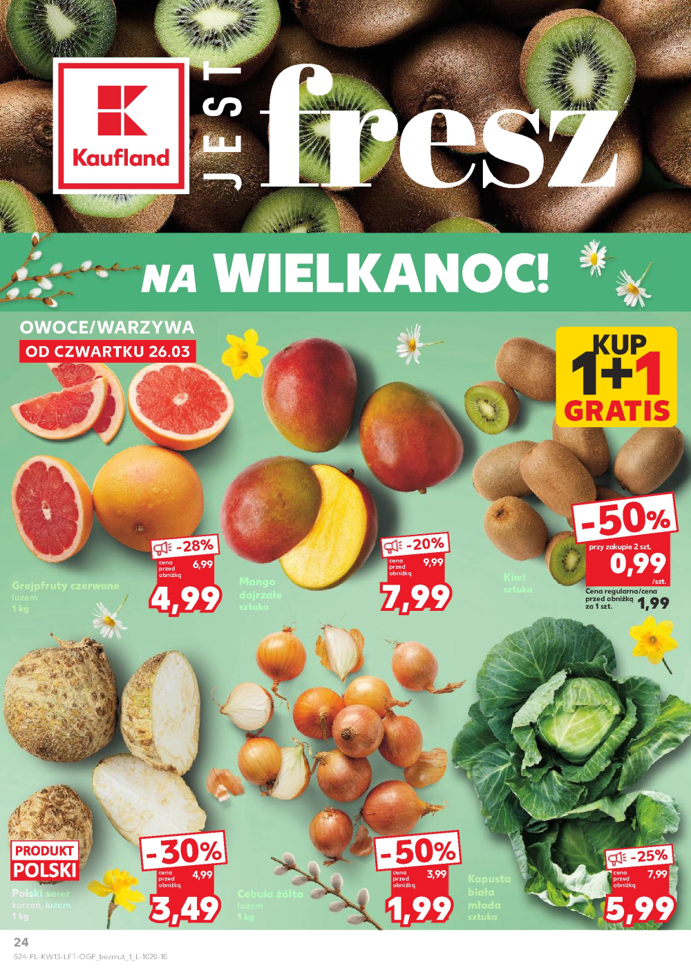Leták Kaufland gazetka Cieszyn, Polsko - strana 24
