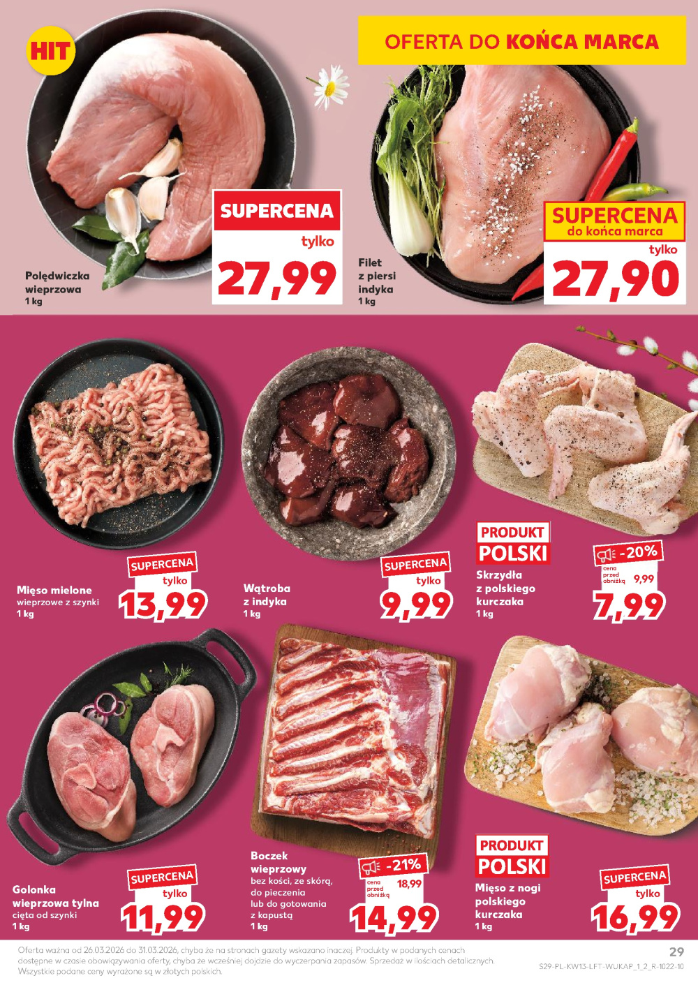 Leták Kaufland gazetka Cieszyn, Polsko - strana 29