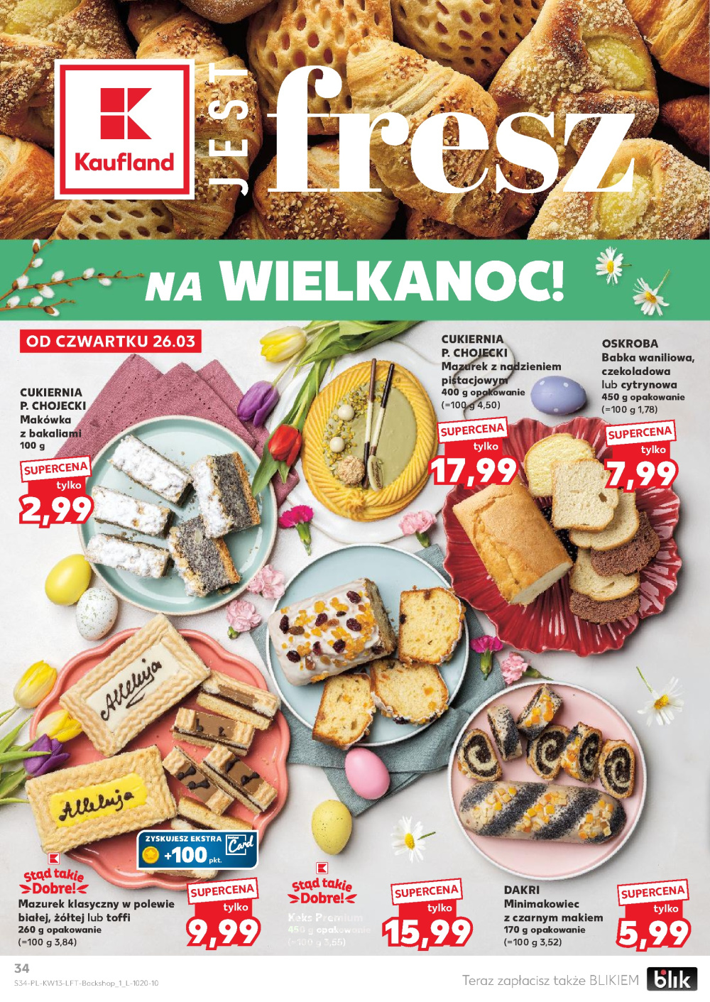 Leták Kaufland gazetka Cieszyn, Polsko - strana 34