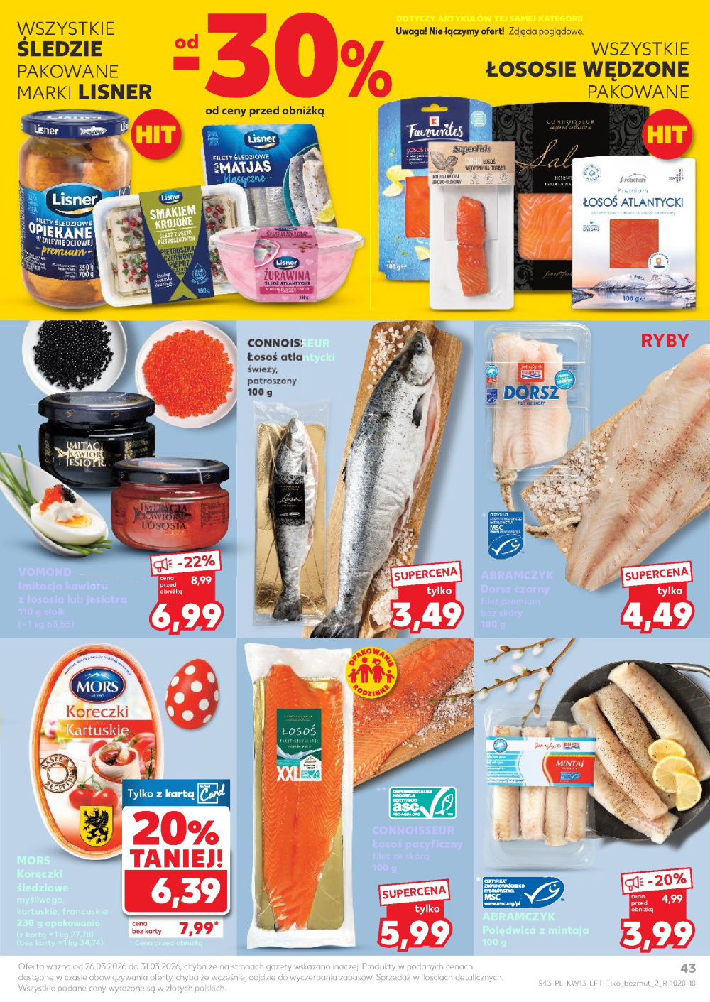 Leták Kaufland gazetka Białystok, Polsko - strana 43