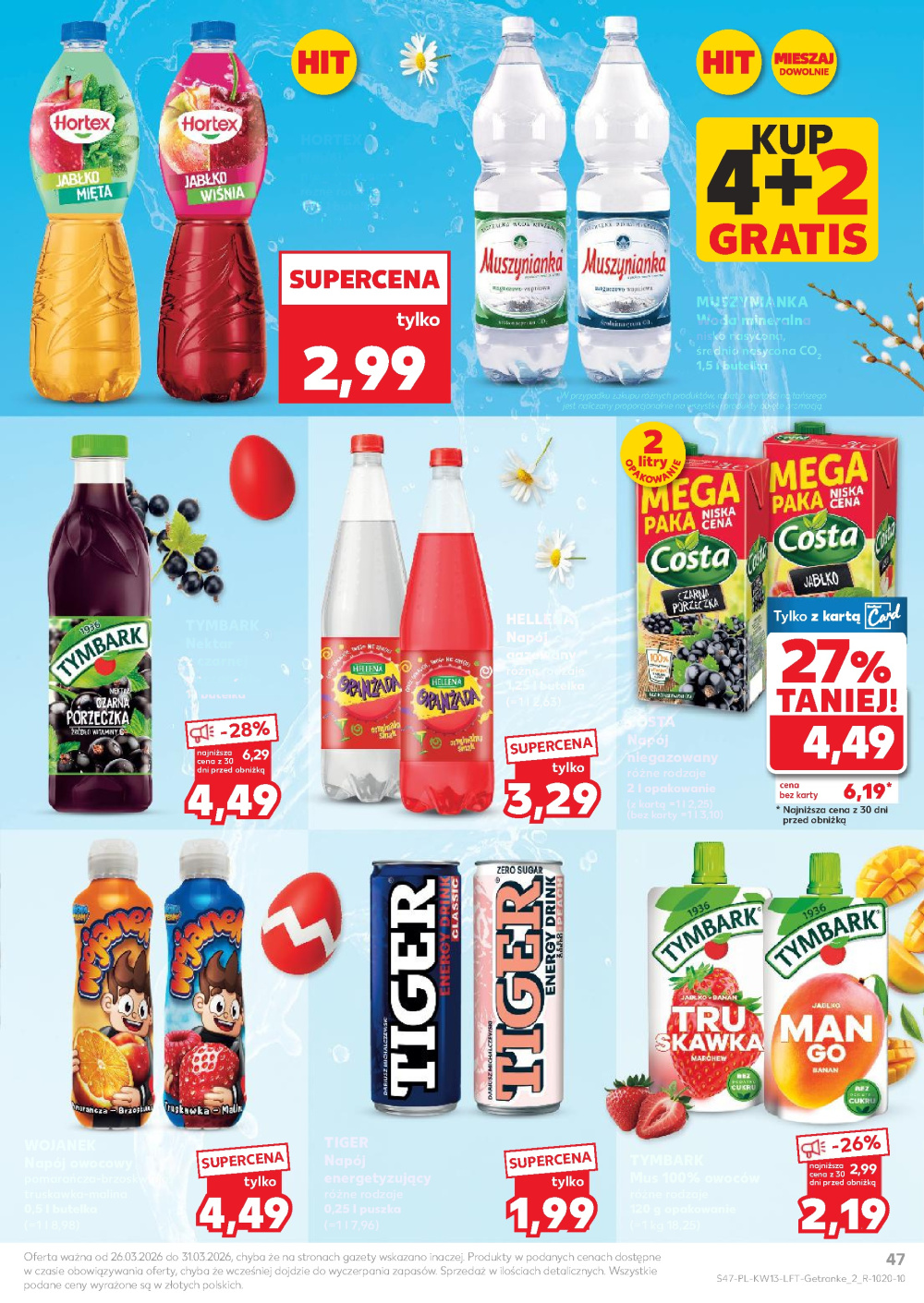 Leták Kaufland gazetka Białystok, Polsko - strana 47