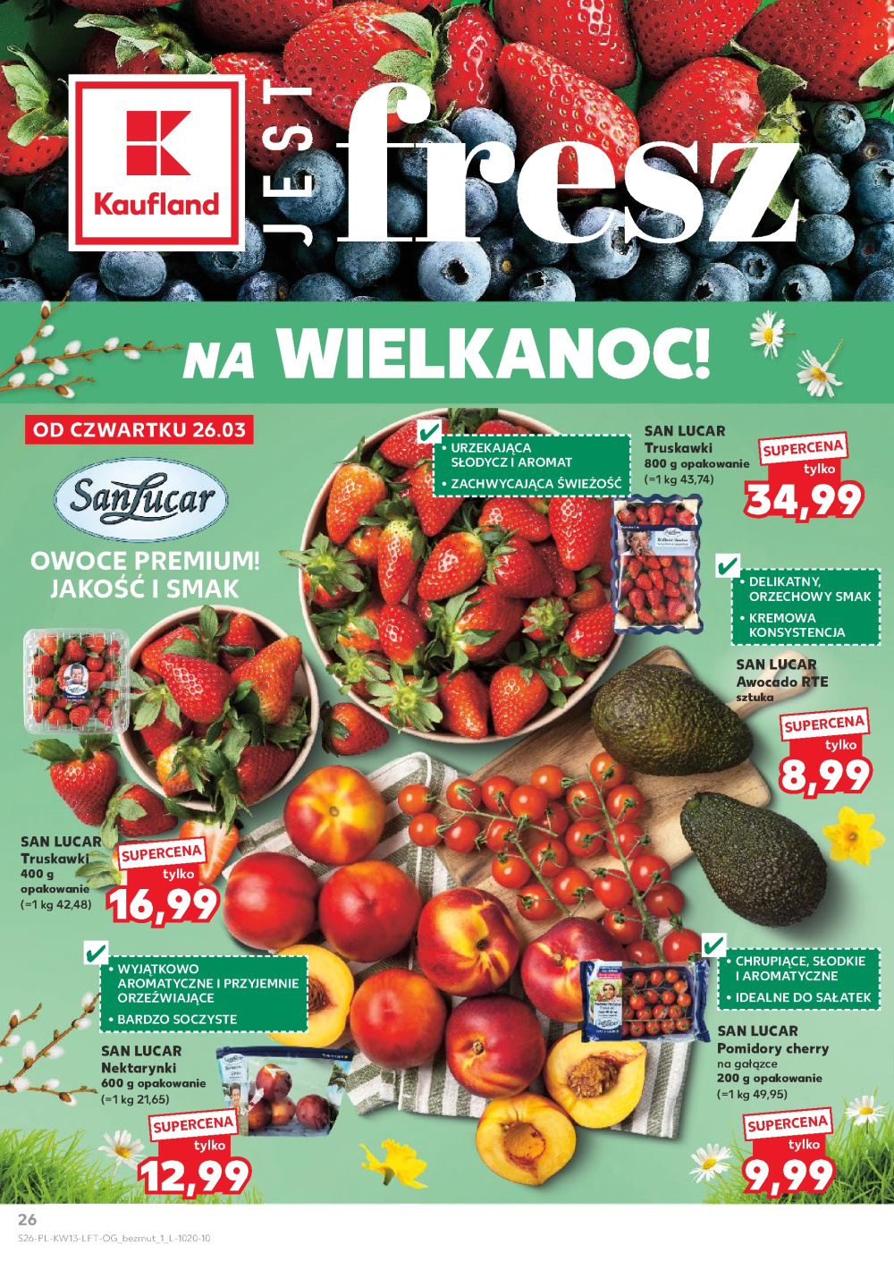 Leták Kaufland gazetka Bydgoszcz Wyżyny, Polsko - strana 26