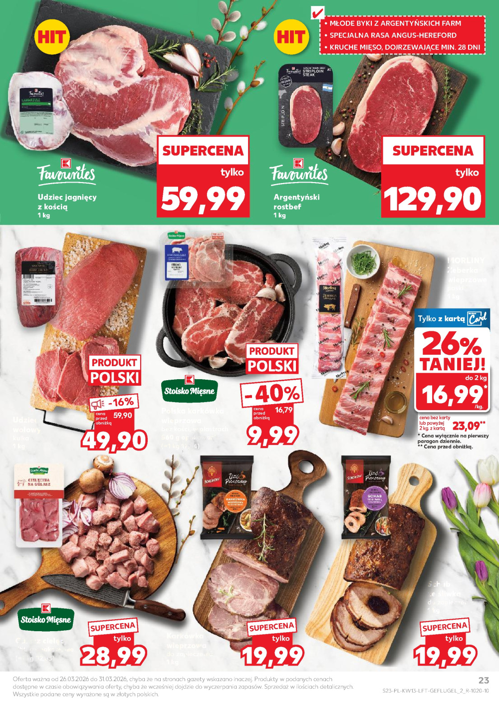 Leták Kaufland gazetka Ciechanów, Polsko - strana 23