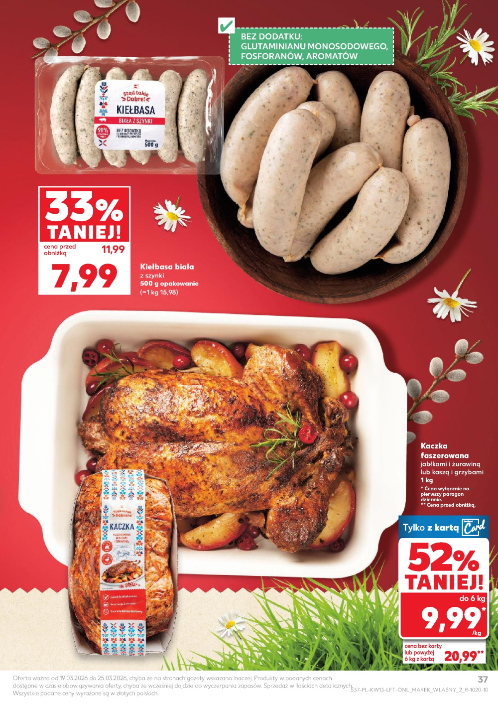 Leták Kaufland gazetka Ciechanów, Polsko - strana 37