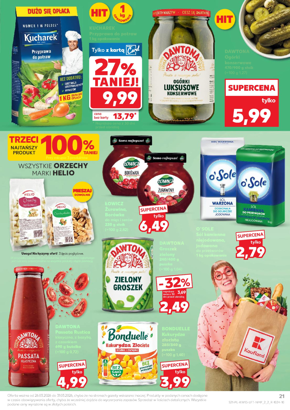 Leták Kaufland gazetka Głogów, Polsko - strana 21
