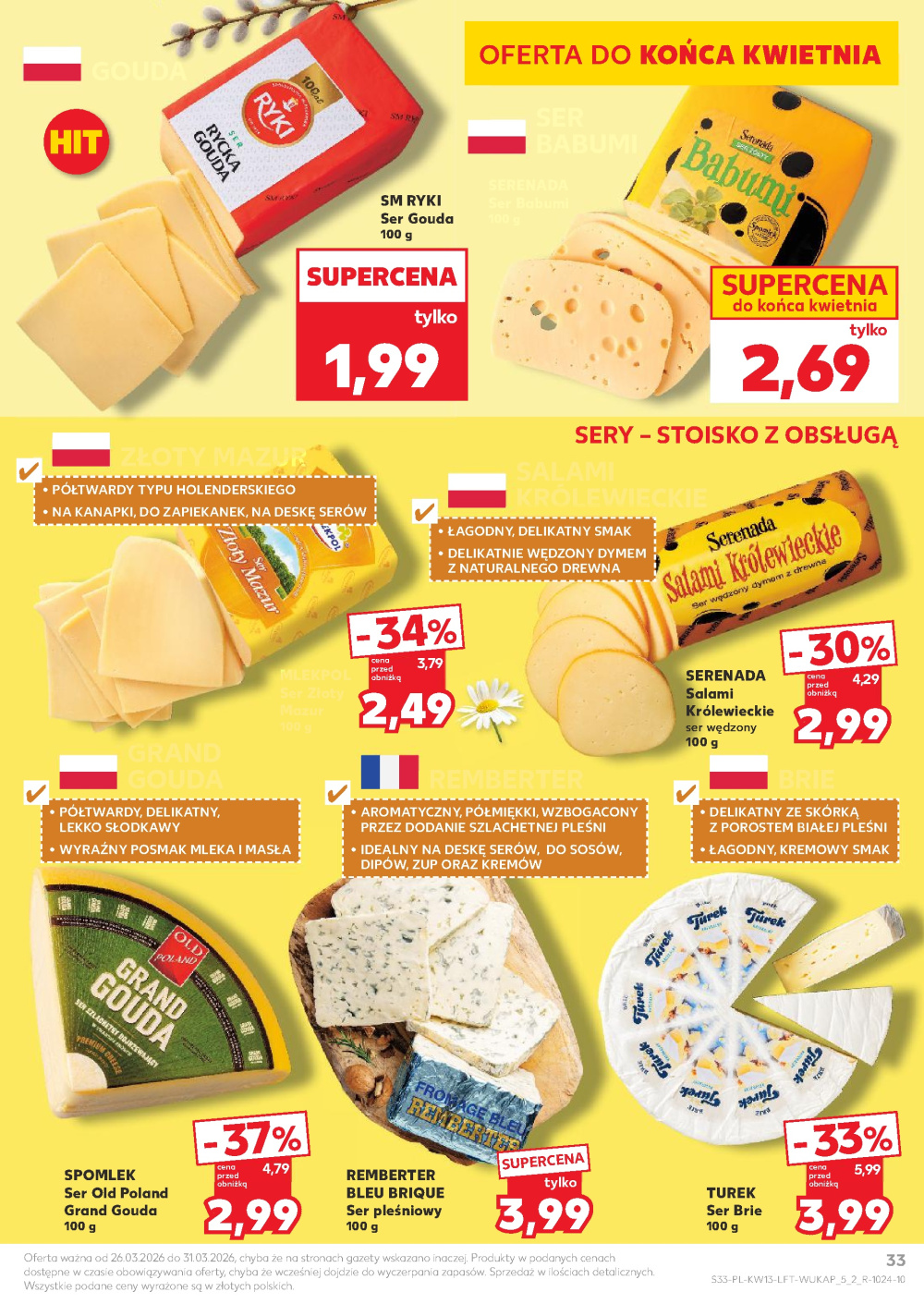 Leták Kaufland gazetka Głogów, Polsko - strana 33