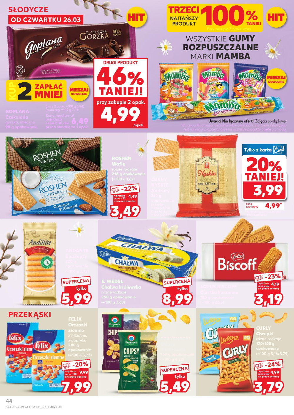 Leták Kaufland gazetka Głogów, Polsko - strana 44