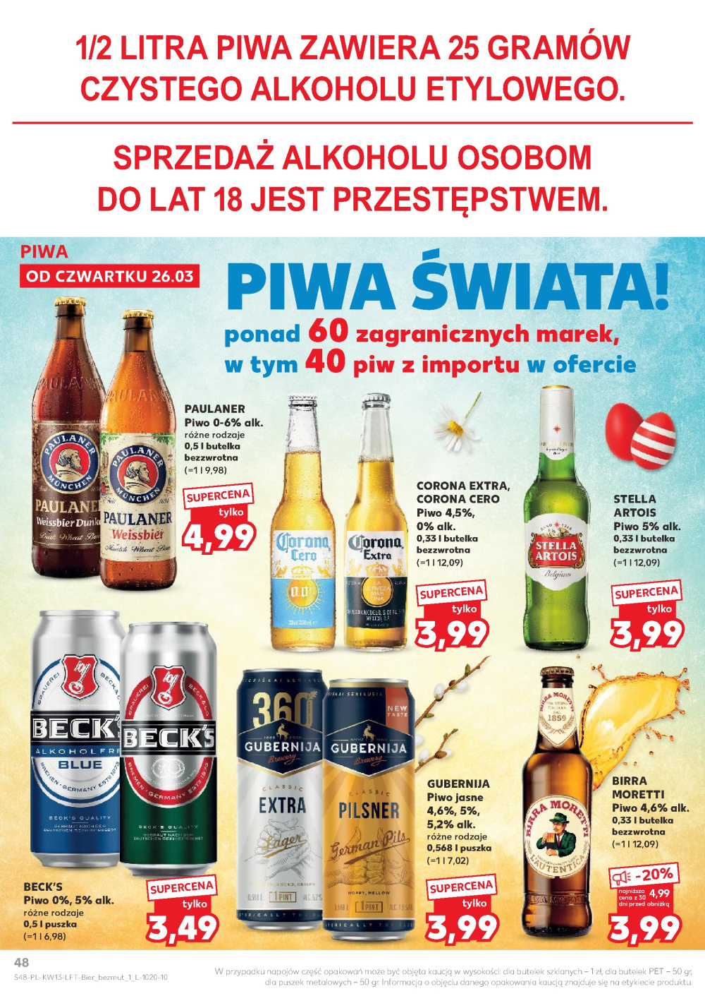 Leták Kaufland gazetka Głogów, Polsko - strana 48