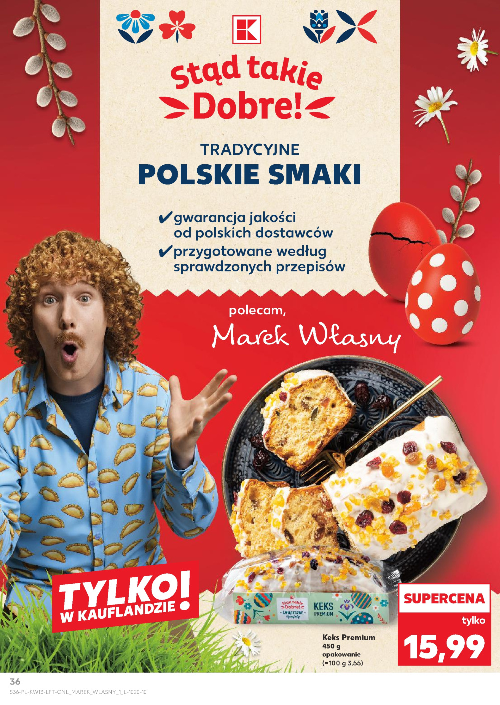 Leták Kaufland gazetka Hajnówka, Polsko - strana 36
