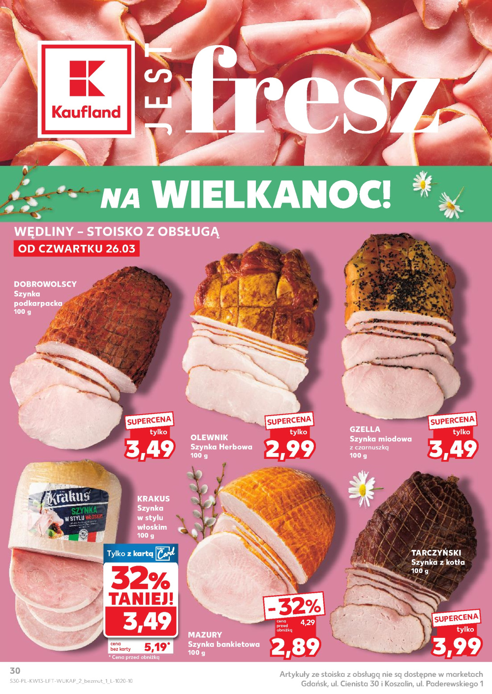 Leták Kaufland gazetka Kutno, Polsko - strana 30