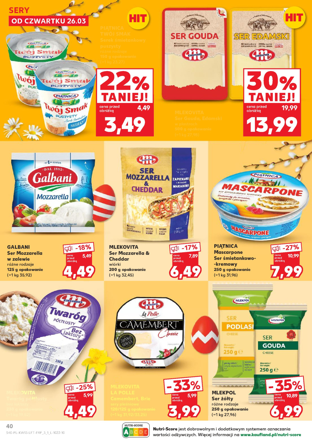 Leták Kaufland gazetka Kutno, Polsko - strana 40