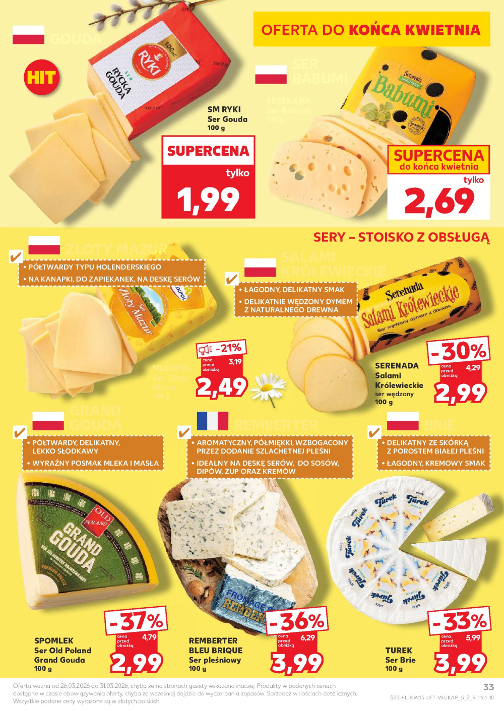 Leták Kaufland gazetka Leszno, Polsko - strana 33