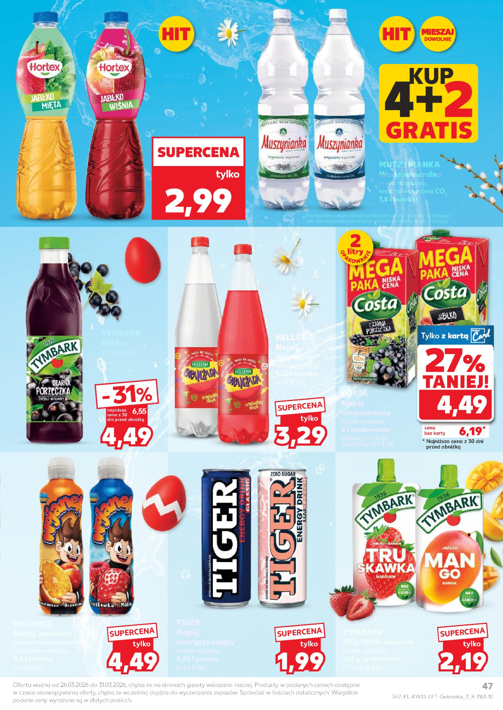 Leták Kaufland gazetka Leszno, Polsko - strana 47