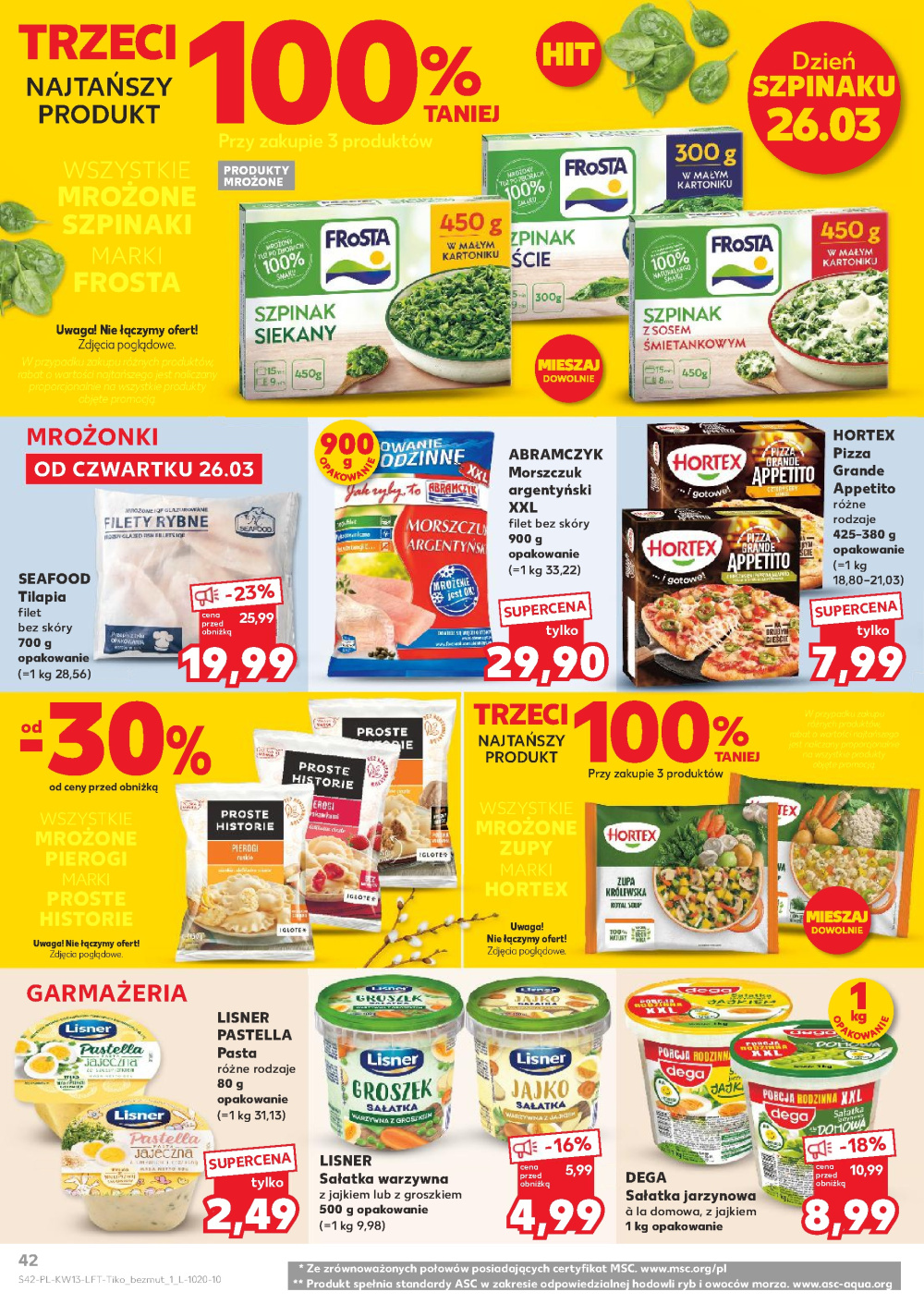 Leták Kaufland gazetka Piaseczno, Polsko - strana 42