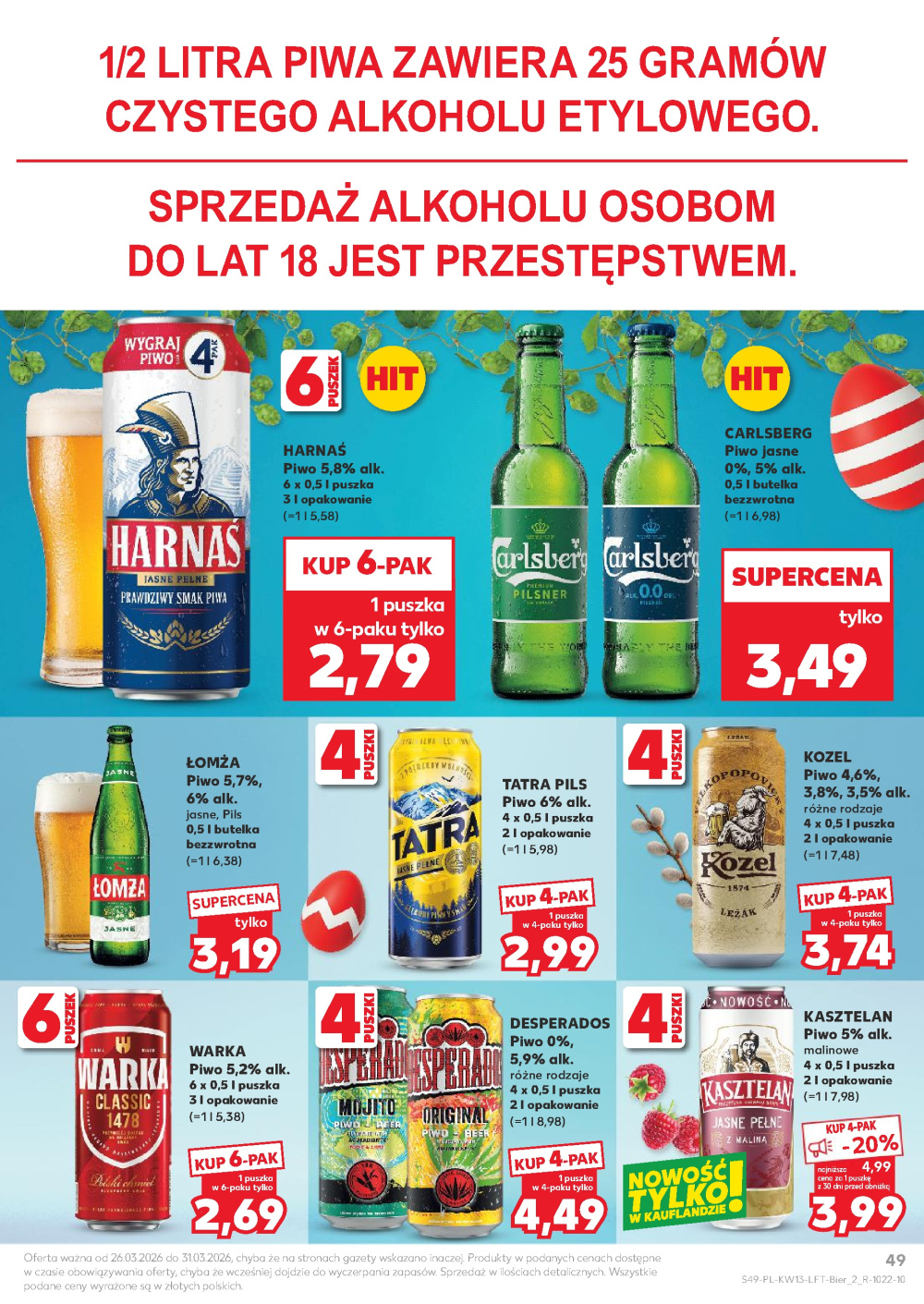 Leták Kaufland gazetka Piaseczno, Polsko - strana 49
