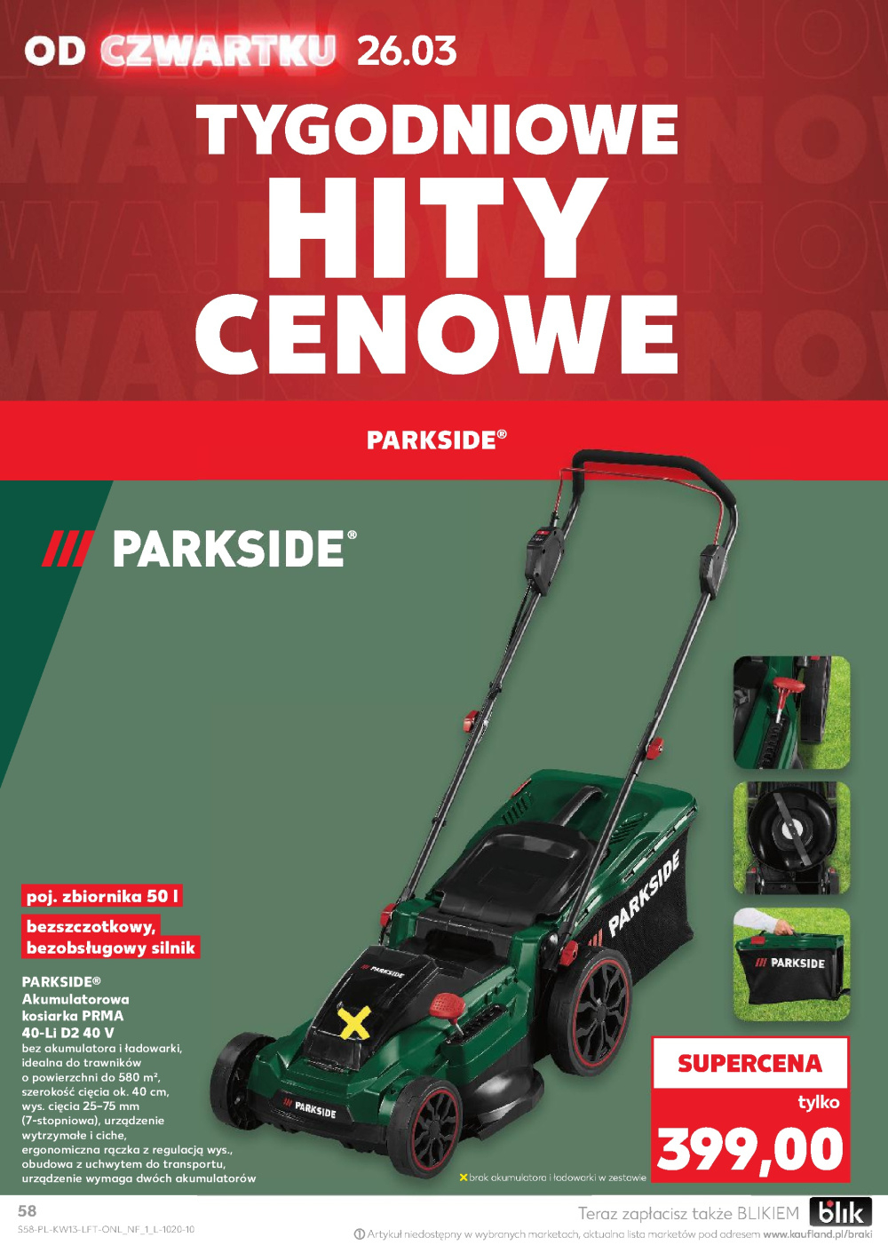 Leták Kaufland gazetka Puławy, Polsko - strana 58