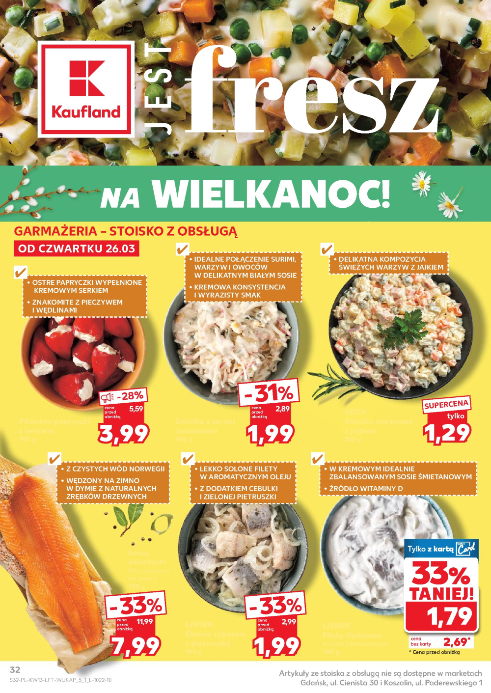 Leták Kaufland gazetka Elbląg, Polsko - strana 32