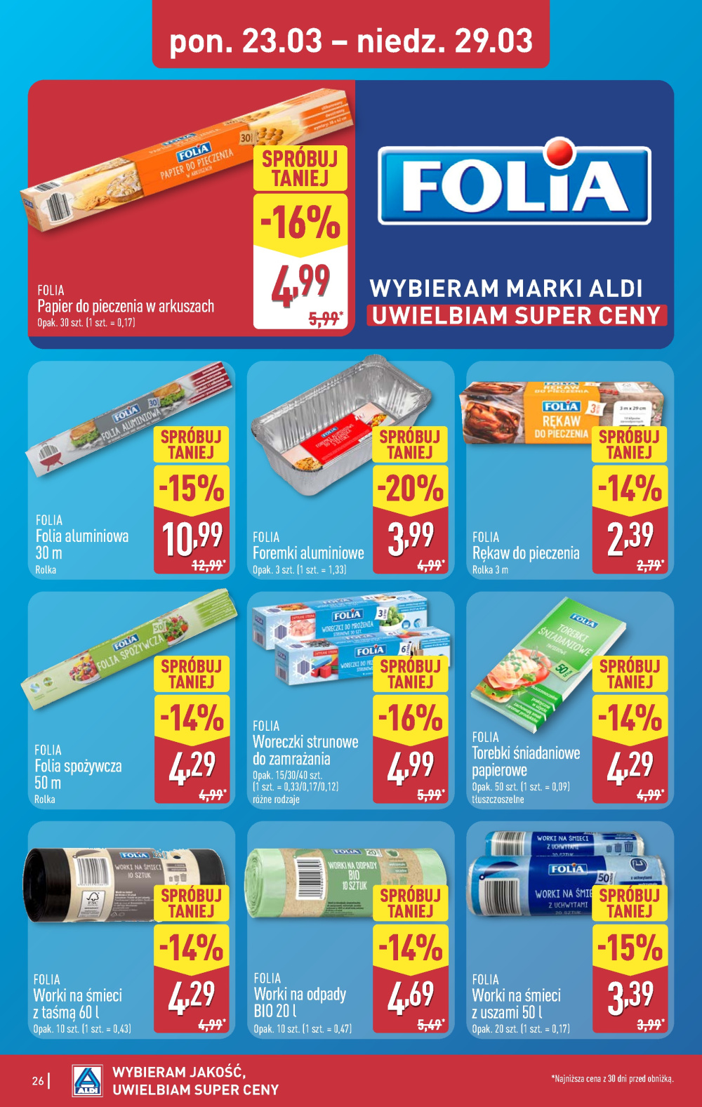 Leták Aldi offerta, Polsko - strana 26