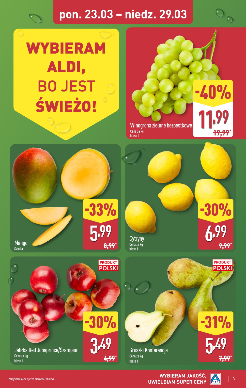 Leták Aldi offerta, Polsko - strana 3