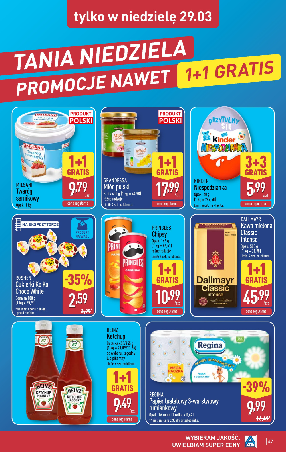 Leták Aldi offerta, Polsko - strana 47