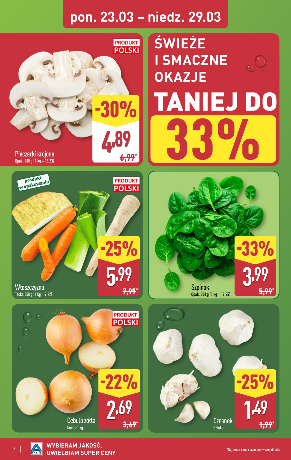 Leták Aldi offerta, Polsko - strana 4
