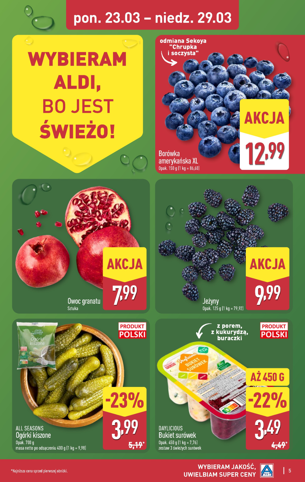 Leták Aldi offerta, Polsko - strana 5
