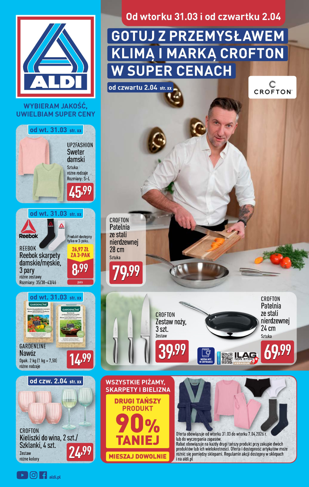 Leták Aldi offerta - Artykuły przemysłowe i tekstylia, Polsko - strana 1