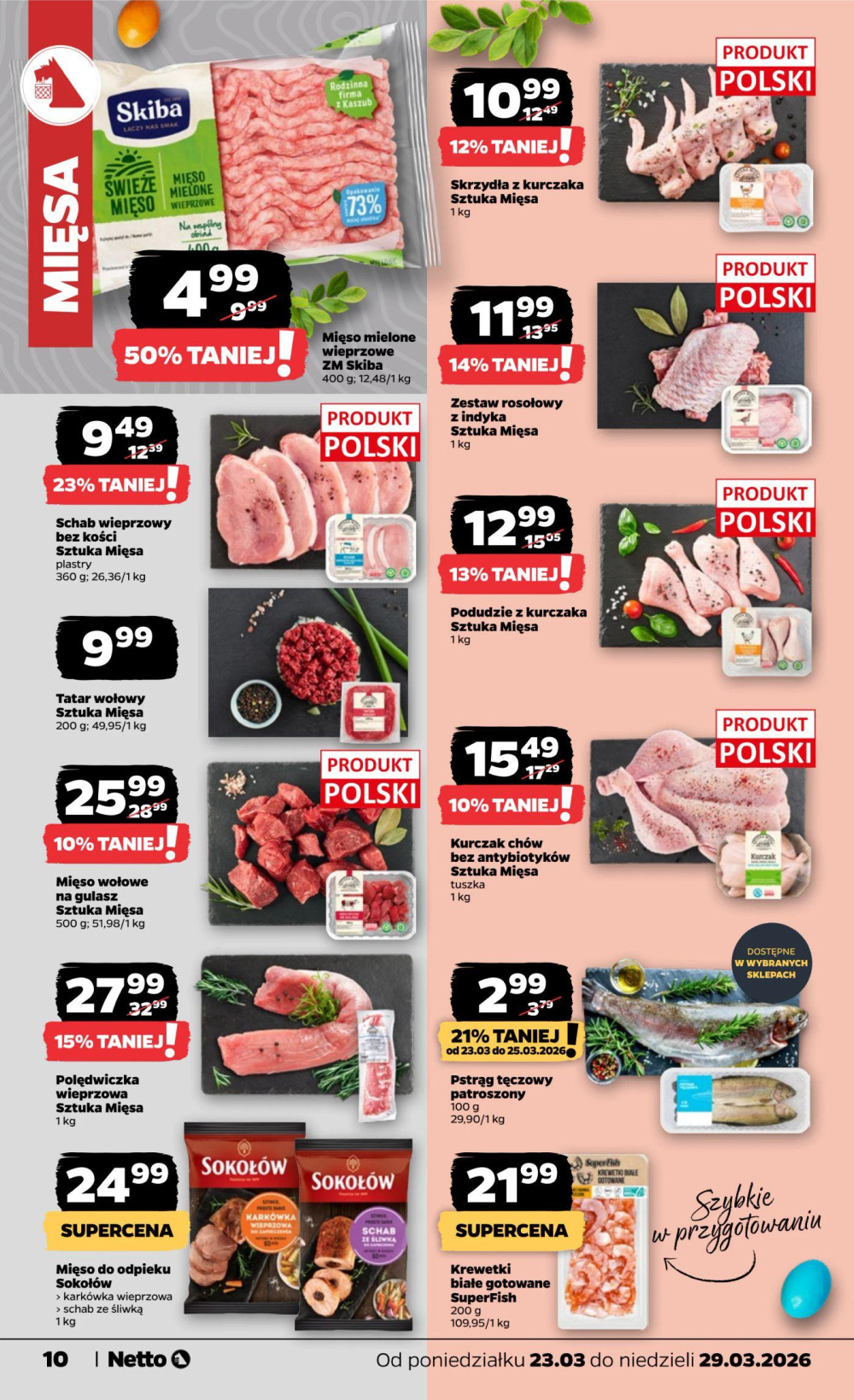 Leták Netto gazetka, Polsko - strana 10
