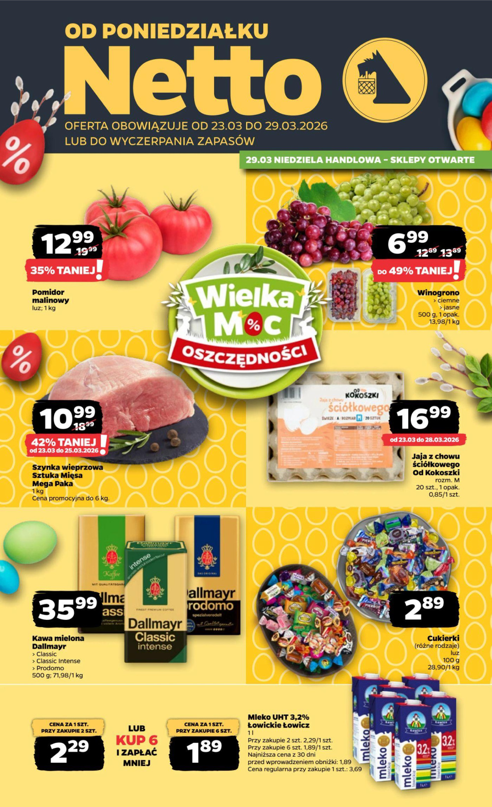 Leták Netto gazetka, Polsko - strana 1