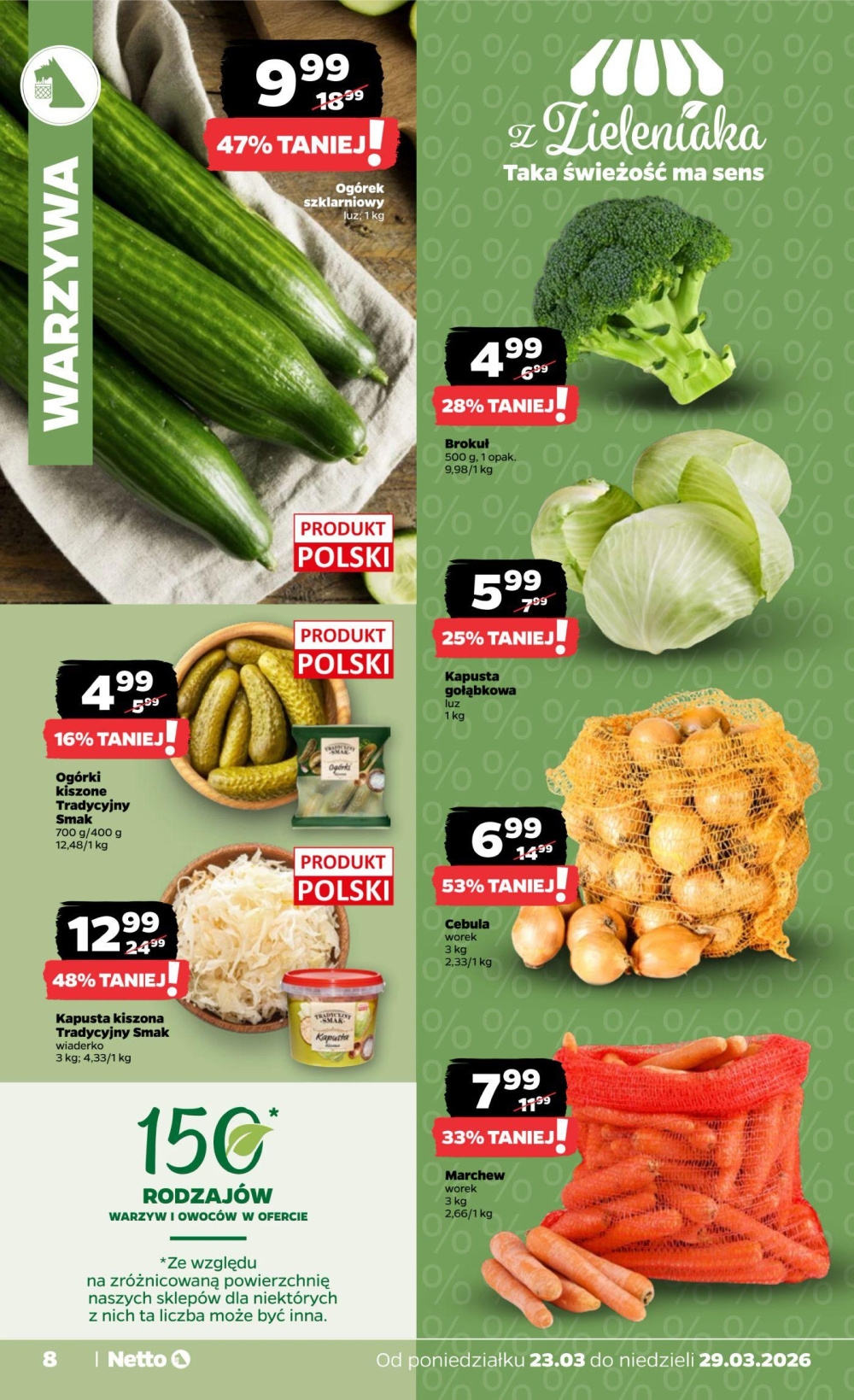Leták Netto gazetka, Polsko - strana 8
