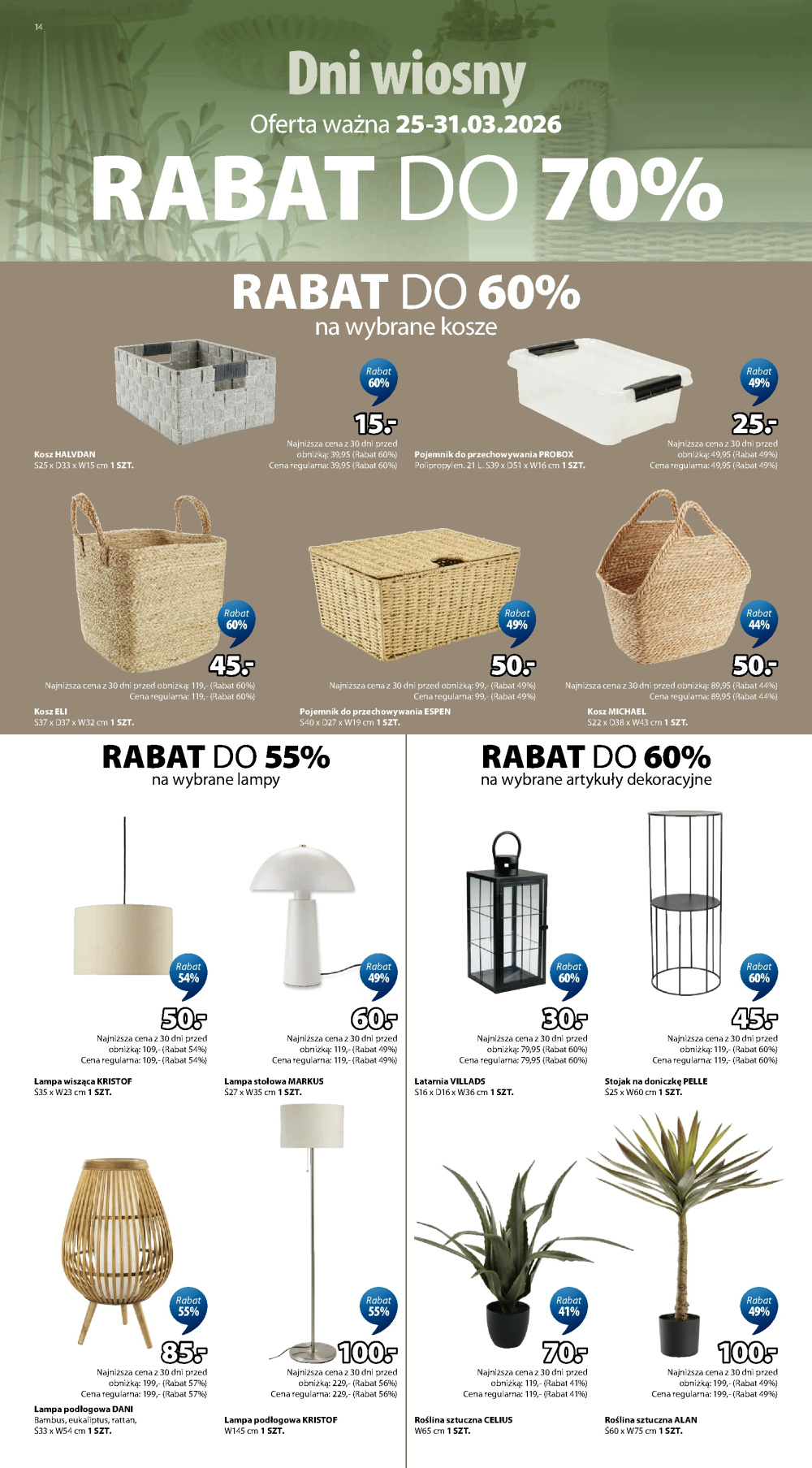 Leták Jysk gazetka, Polsko - strana 15