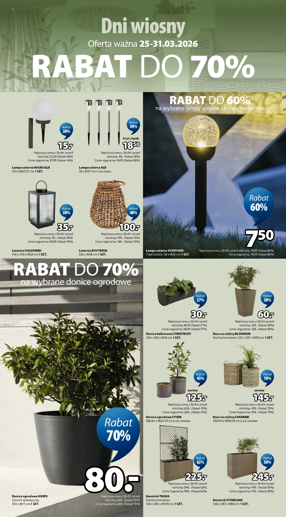 Leták Jysk gazetka, Polsko - strana 5