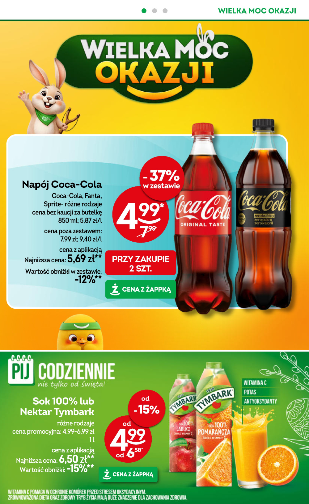 Leták Żabka gazetka, Polsko - strana 20