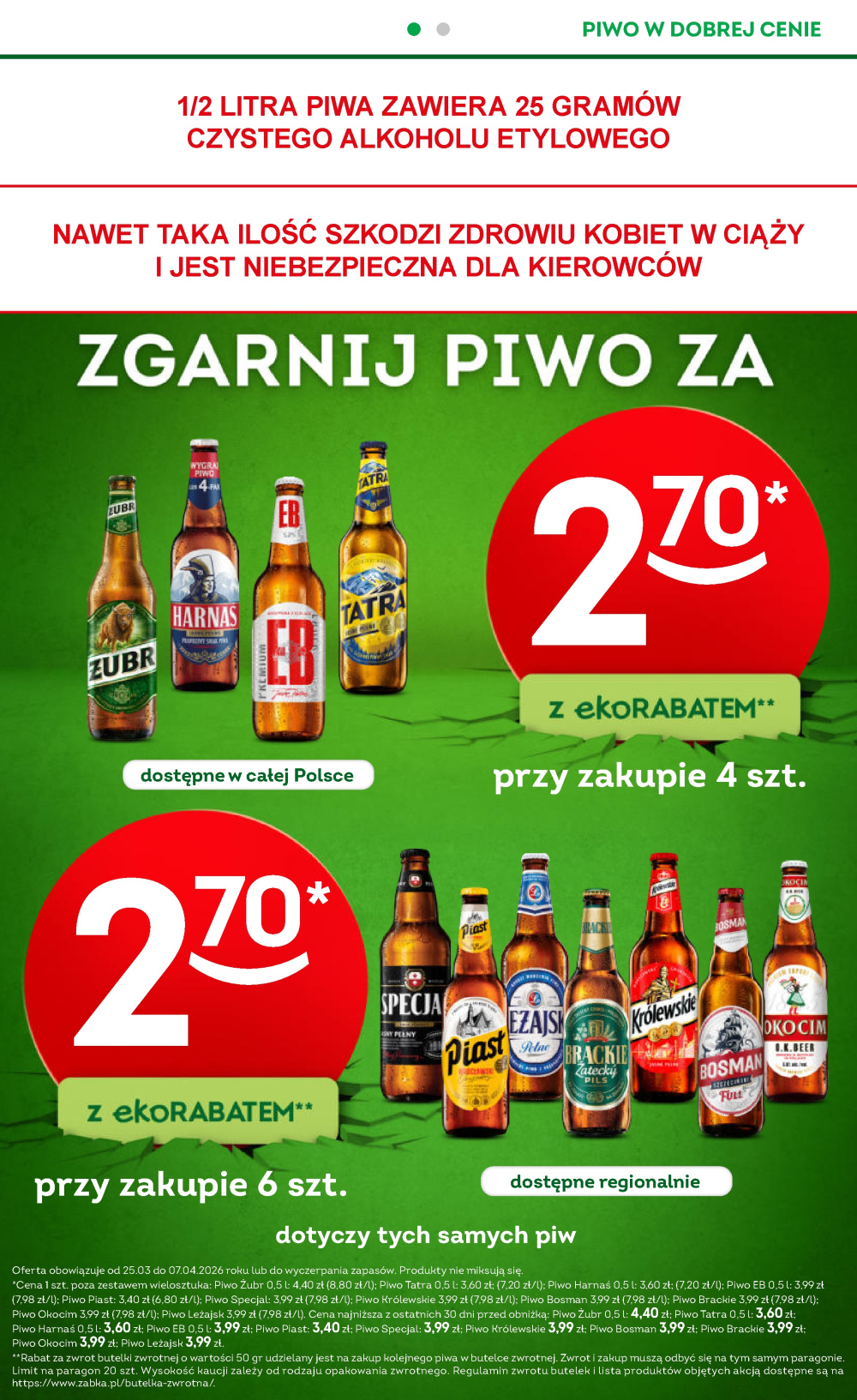 Leták Żabka gazetka, Polsko - strana 28