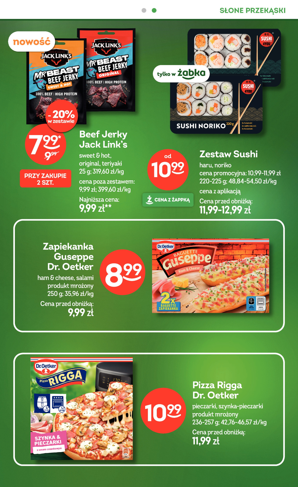 Leták Żabka gazetka, Polsko - strana 35